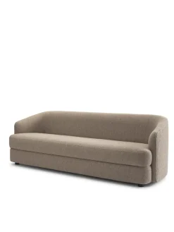Covent Sofa Deep 3 Seater, dark taupe fra New Works