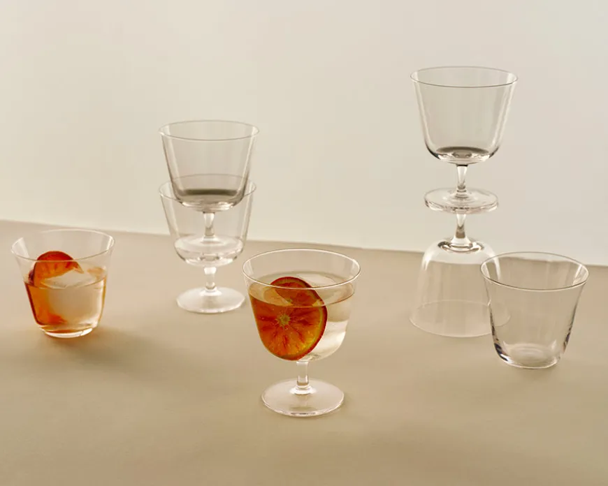 Curve Tumbler Glass fra Hay