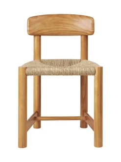 Daumiller Side Chair, black pine fra GUBI