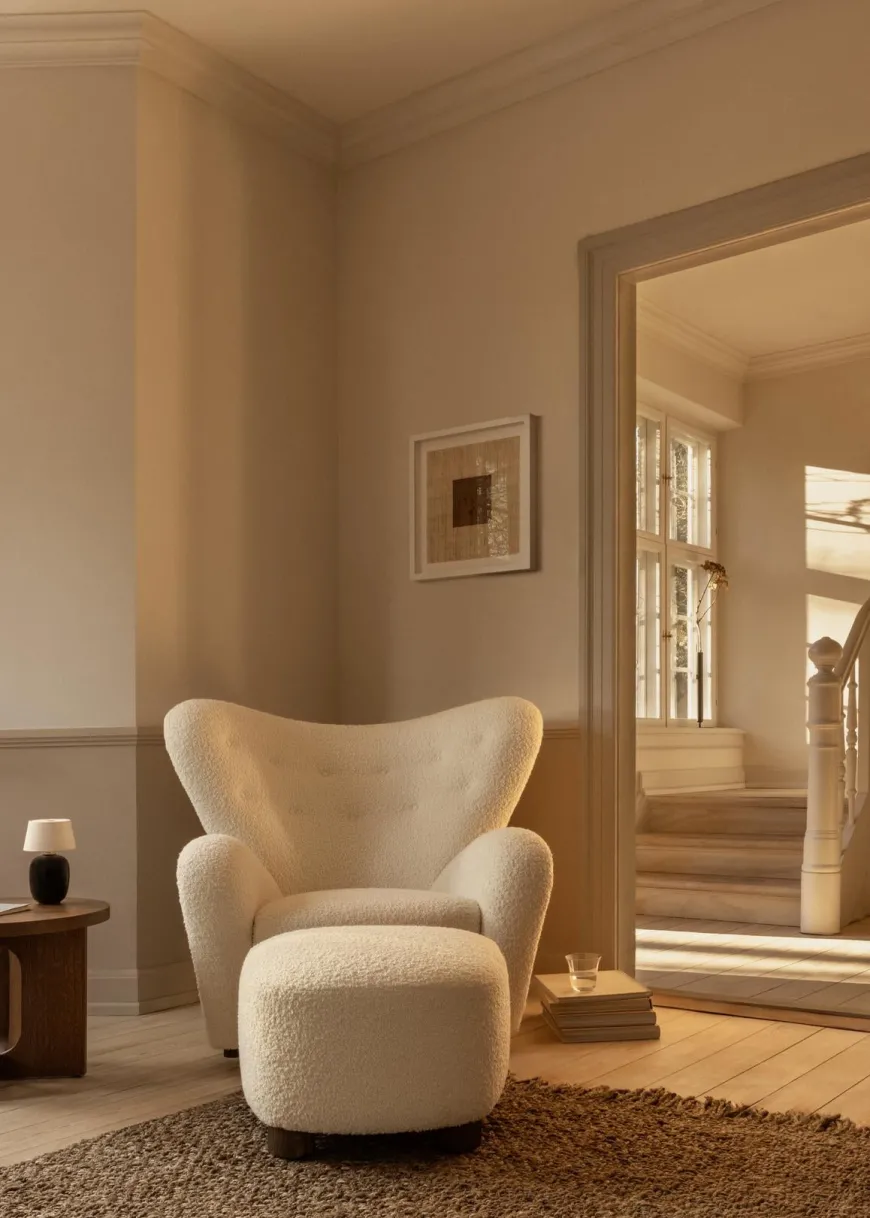 Den Trætte Mand fodskammel, Baena 93 fra Audo Copenhagen