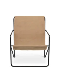 Desert Lounge Chair, sort fra Ferm Living
