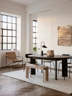 Desert Lounge Chair, sort fra Ferm Living