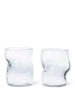 Dimple Glass, set of 2 fra Ferm Living