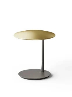 Disc table light, brushed brass fra Nine