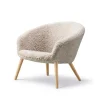 Ditzel Lounge Chair, lammeskind fra Fredericia Furniture