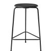Dot barstol, sort af Arne Jacobsen