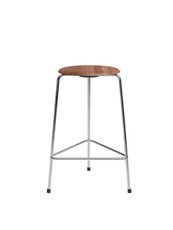 Dot Barstol, valnød finer af Arne Jacobsen