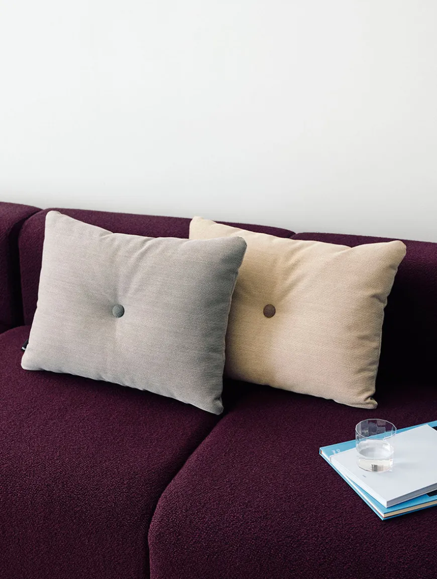 Dot Cushion Steelcut Trio fra Hay