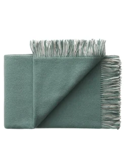 Drejø Plaid, midnight fra Silkeborg Uldspinderi