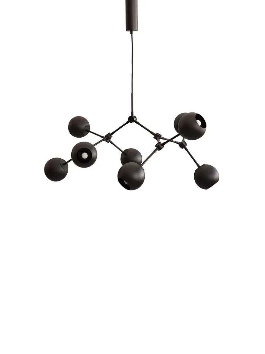 Drop Chandelier Globe, Mini, Chrome fra 101 Copenhagen