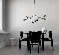 Drop Chandelier, mini oxidized fra 101 Copenhagen