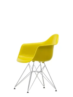 Eames Plastic Armchair DAR, forkromet fra Vitra