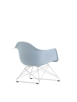 Eames Plastic Armchair LAR, hvidlakeret fra Vitra