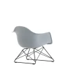 Eames Plastic Armchair LAR, sortlakeret fra Vitra