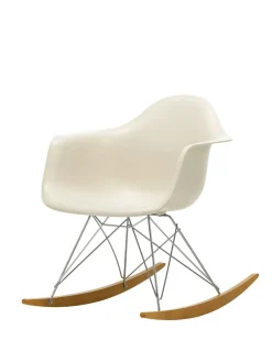 Eames Plastic Armchair RAR, gyngestol fra Vitra