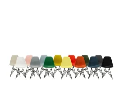 Eames Plastic Side Chair DSS-N, stabelbar fra Vitra