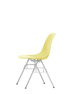 Eames Plastic Side Chair DSS-N, stabelbar fra Vitra