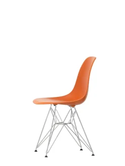 Eames Plastic Side Chair DSR, forkromet fra Vitra