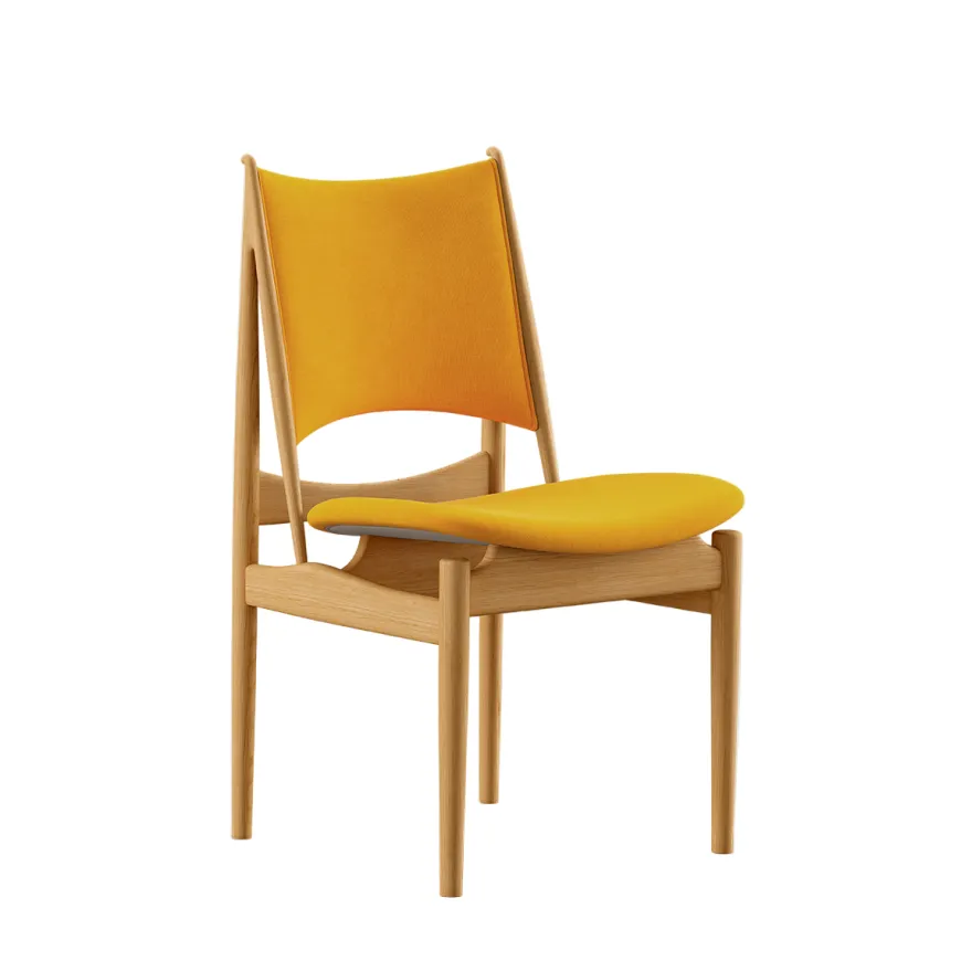 Egypterstol, valnød af Finn Juhl