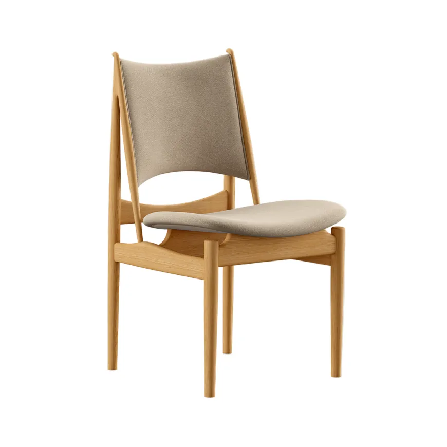 Egypterstol, valnød af Finn Juhl