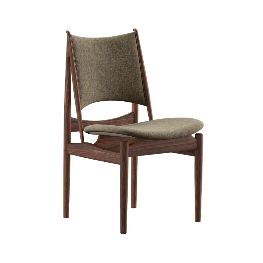 Egypterstol, valnød af Finn Juhl