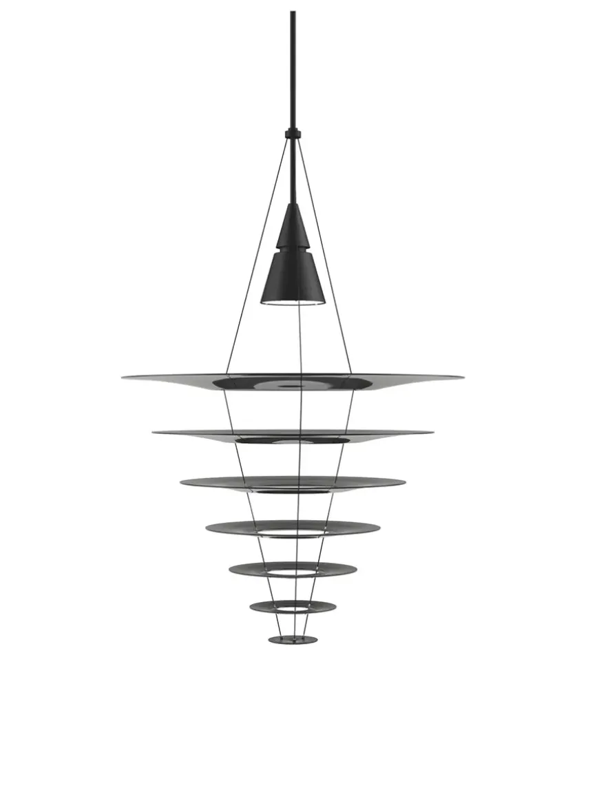 Enigma 825 pendel sort fra Louis Poulsen