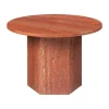 Epic Coffee Table Ø60 cm, travertine fra GUBI
