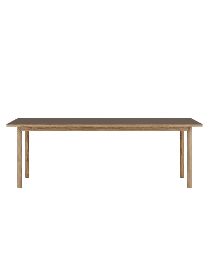 ESSENTIAL OAK spisebord 220x90 cm Espresso, fra Tablelab