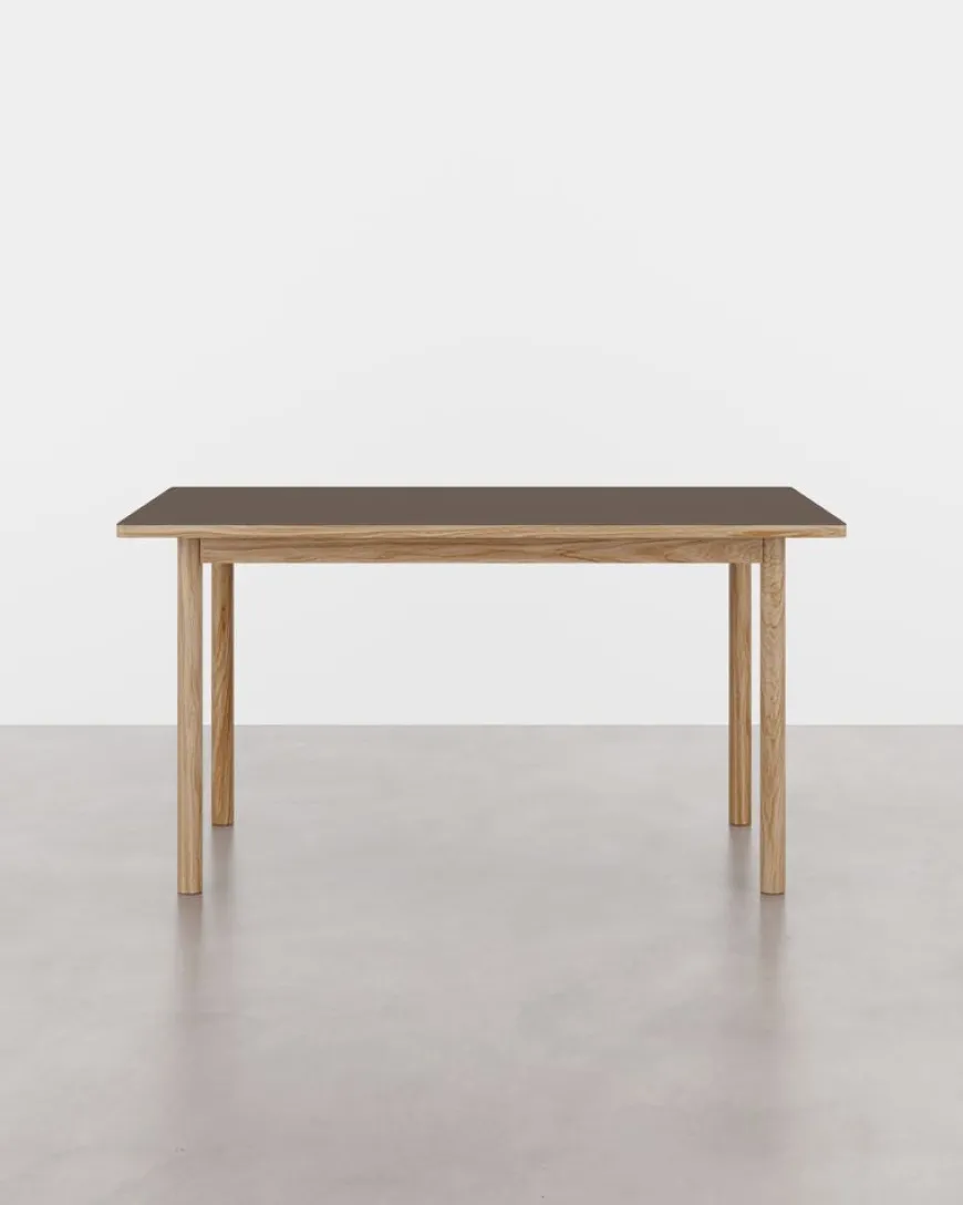 ESSENTIAL OAK spisebord 220x90 cm Espresso, fra Tablelab