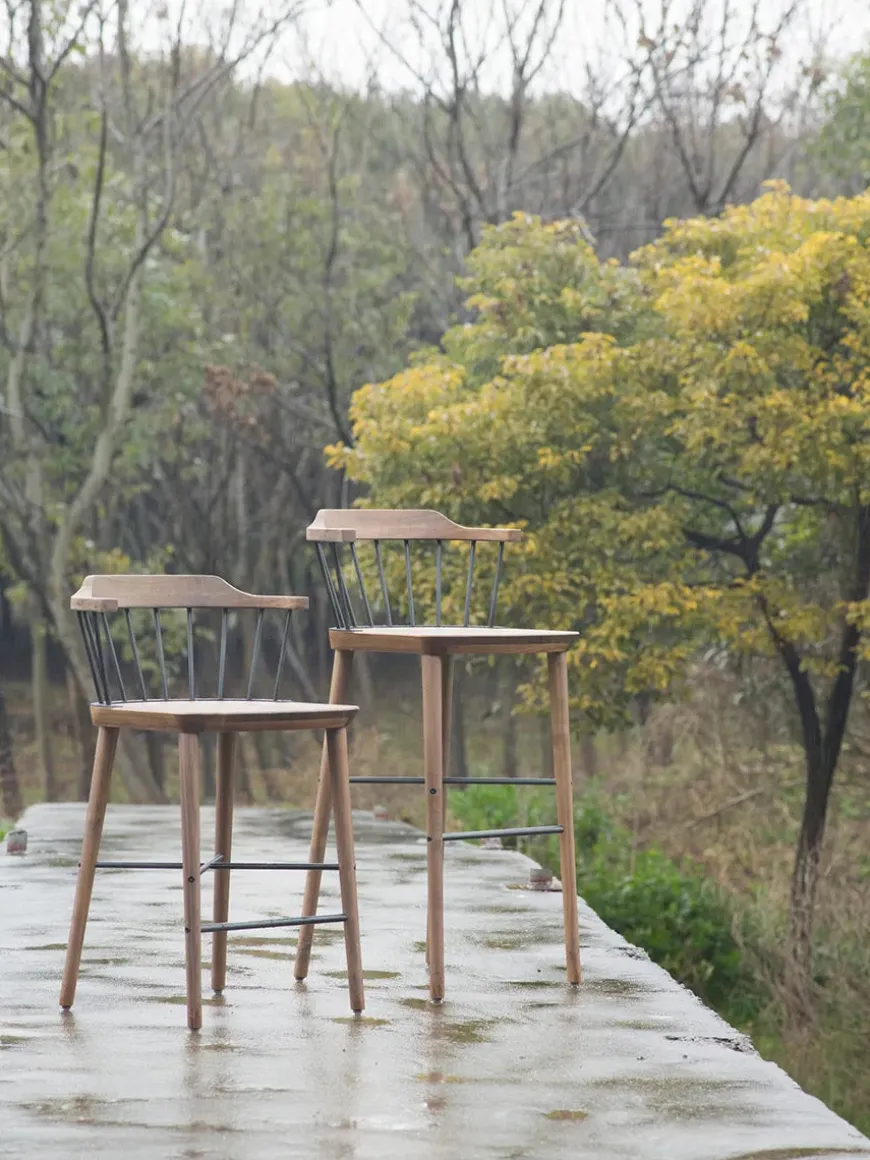 Exchange Counter Stool SH 61, walnut fra Stellar Works