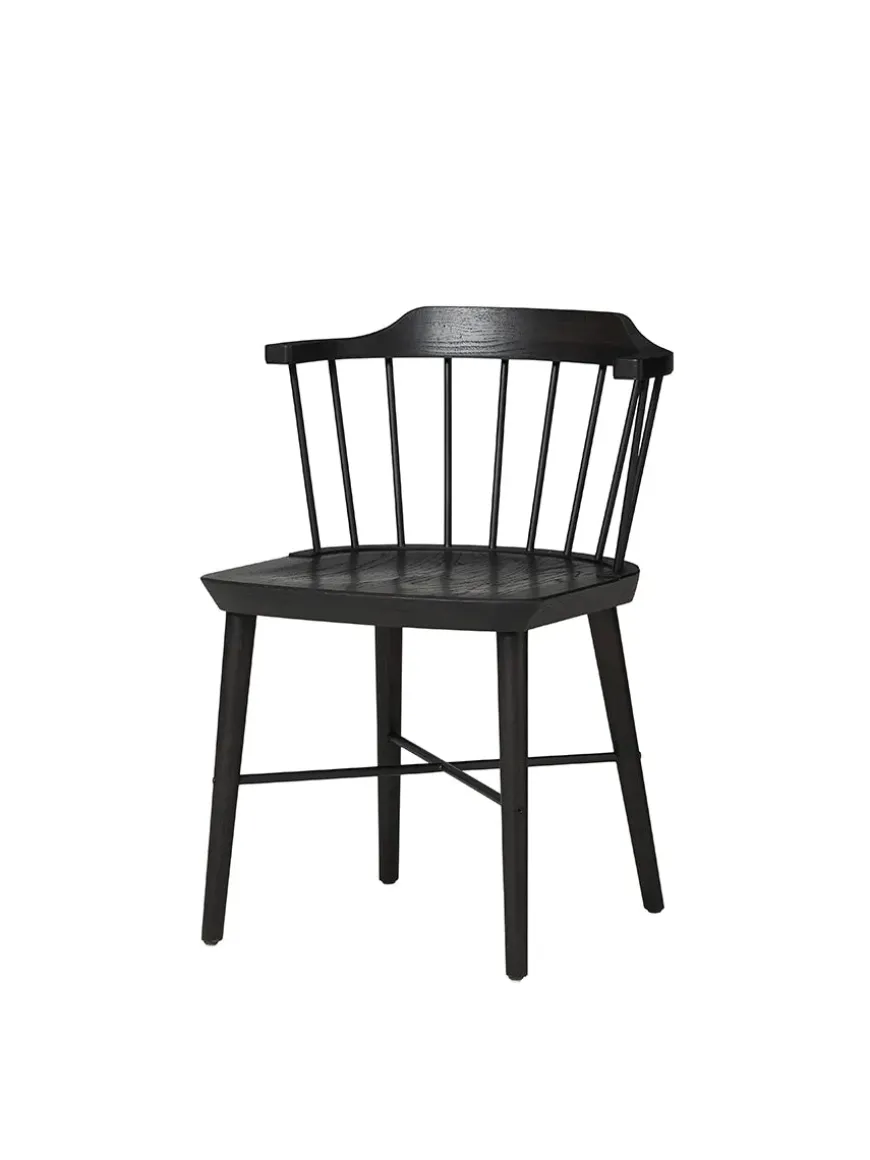 Exchange Dining Chair, black oak fra Stellar Works