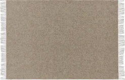 Fanø Plaid, birch sand fra Silkeborg Uldspinderi