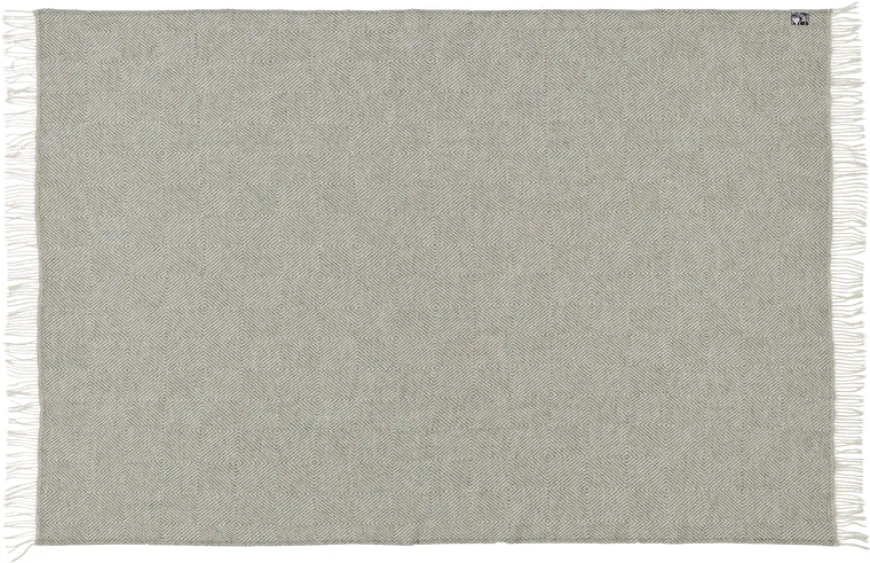 Fanø Plaid, pebbles beige fra Silkeborg Uldspinderi