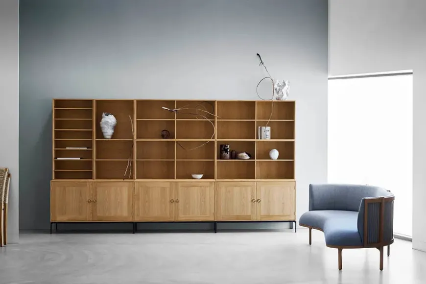 FK63 Reol med bakker fra Carl Hansen & Søn