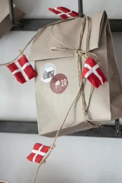 Flagranke m/20 flag, dannebrog fra Ib Laursen