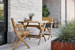 Flip Klapstol med Armlæn fra Cane-line