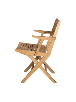 Flip Klapstol med Armlæn fra Cane-line