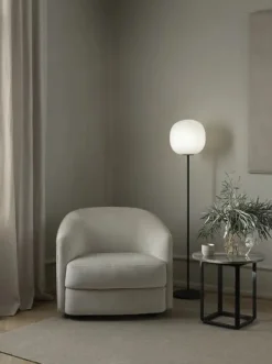 Florence sidebord Ø50, Gris Du Marais fra New Works