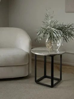 Florence sidebord Ø50, Gris Du Marais fra New Works