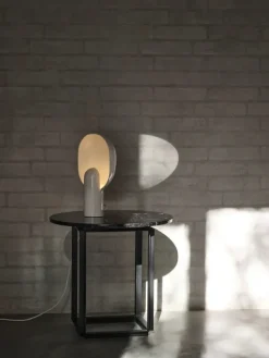 Florence sidebord Ø50, Gris Du Marais fra New Works