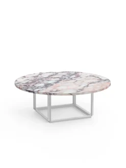 Florence sofabord Ø90, Gris Du Marais fra New Works