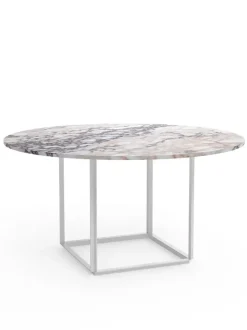 Florence spisebord Ø145, gris du marais fra New Works