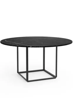 Florence spisebord Ø145, white carrea fra New Works