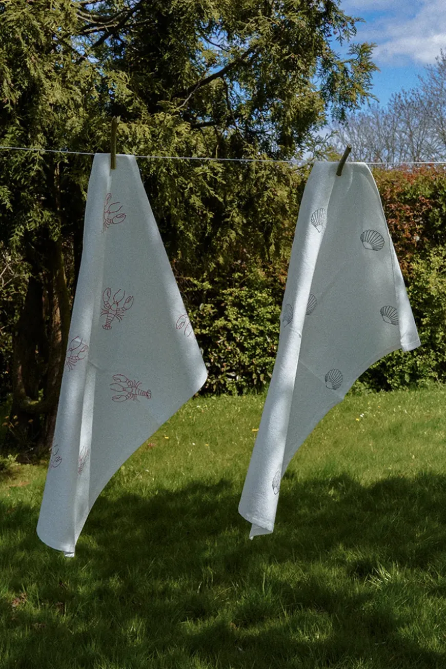 Flower Viskestykke fra Blåmst