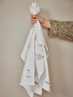 Flower Viskestykke fra Blåmst