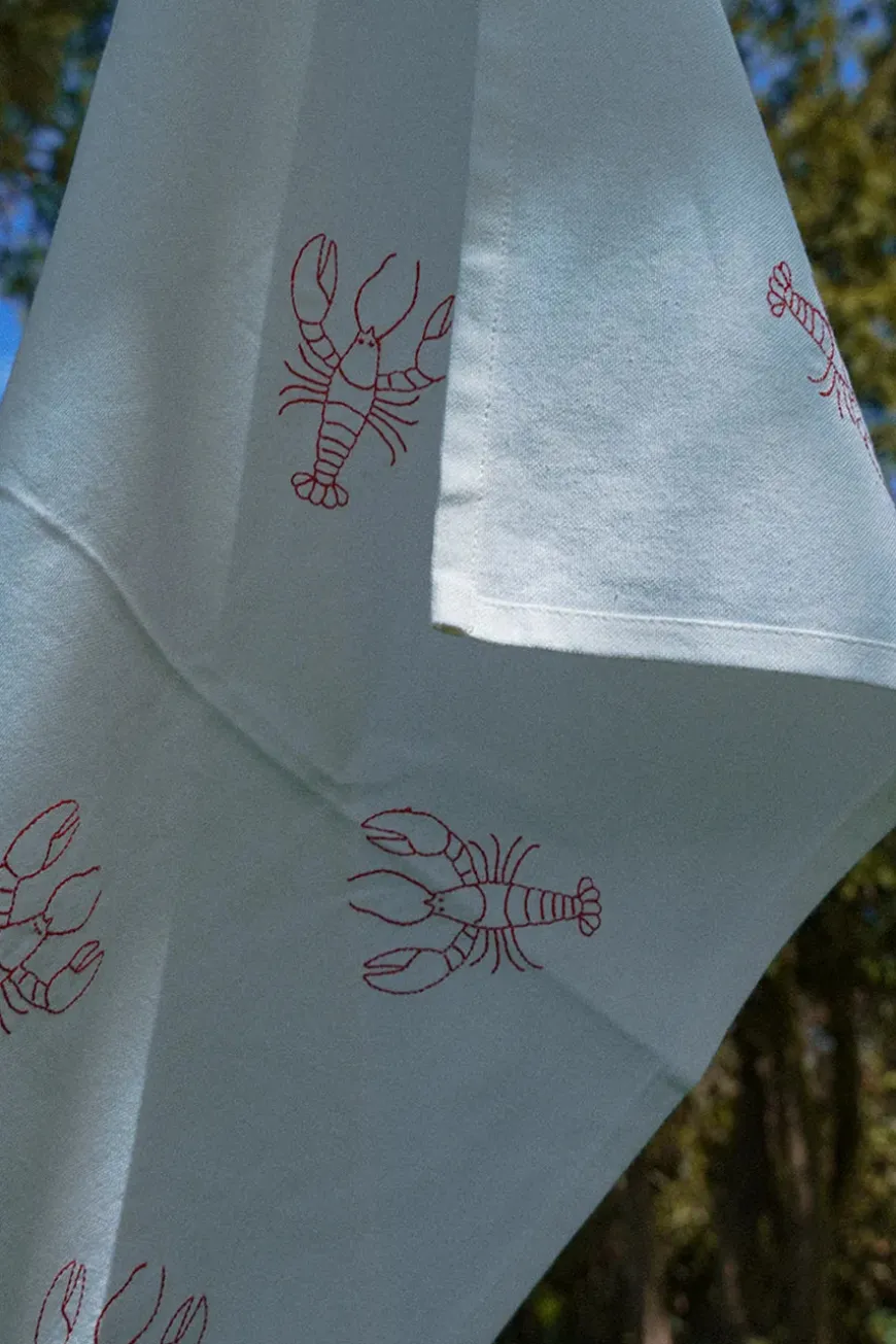 Flower Viskestykke fra Blåmst