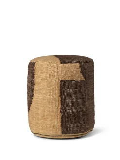 Forene Cylinder Pouf fra Ferm Living
