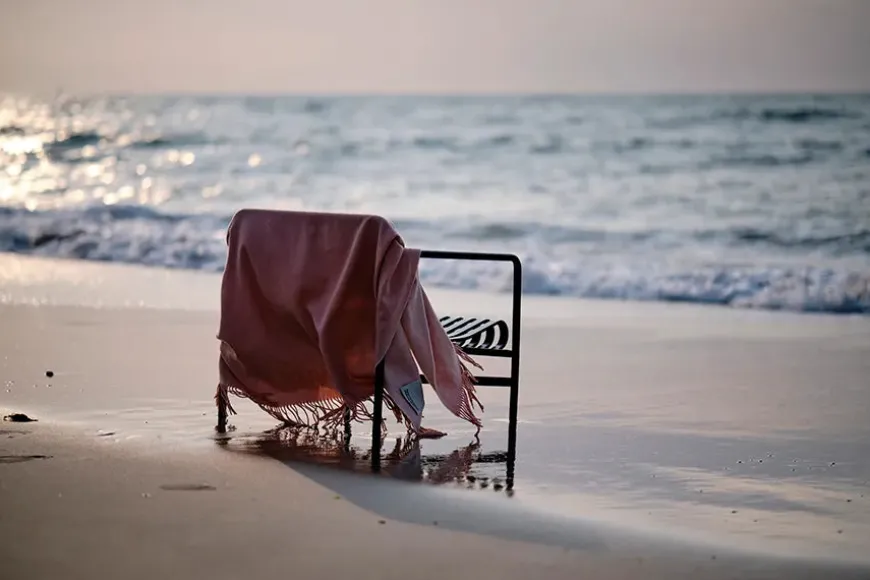 Franja Plaid, green/orange fra Silkeborg Uldspinderi