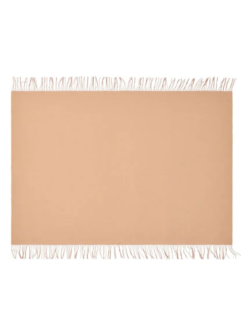 Franja Plaid, green/orange fra Silkeborg Uldspinderi