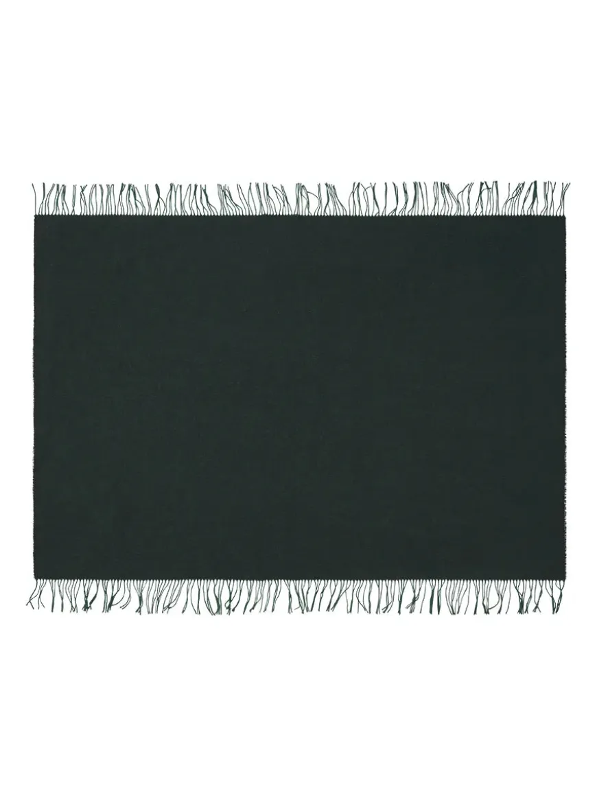 Franja Plaid, pink/white fra Silkeborg Uldspinderi